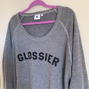 NWOT Glossier Sweatshirt